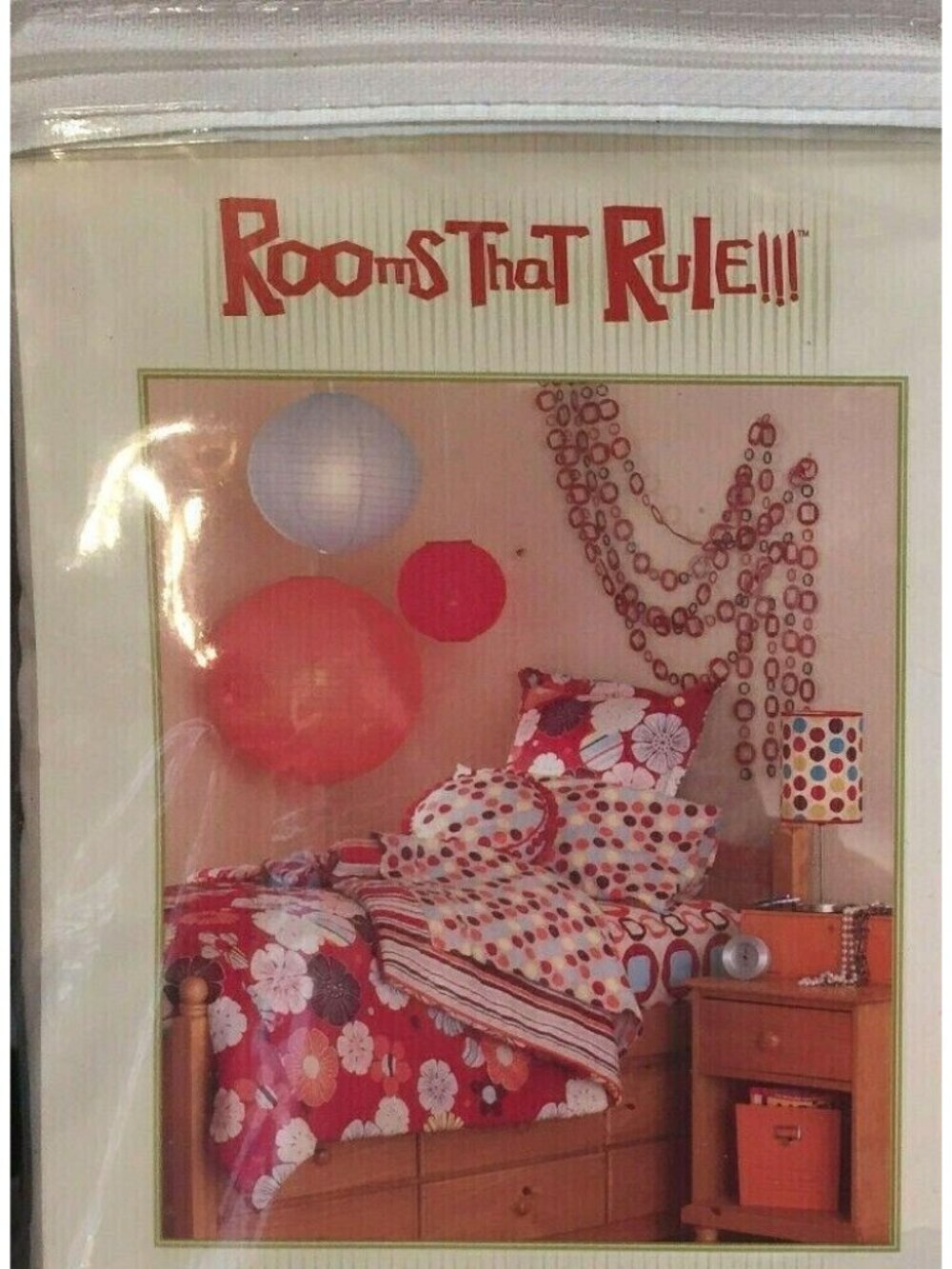 Rooms That Rule!! Bedskirt/Dust Ruffle ONLY FULL Multi-Color Stripe 54x75" New - Picture 2 of 3